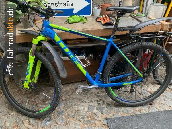 Cube Analog blue "n" kiwi Mountainbike