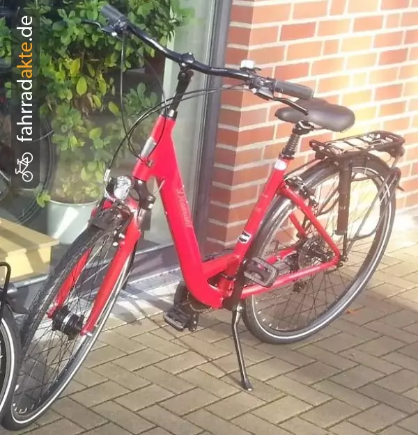 Damenrad (26") Diamant Rot