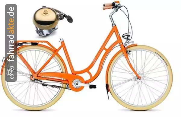 Damenrad Marke Excelsior Orange (2013)