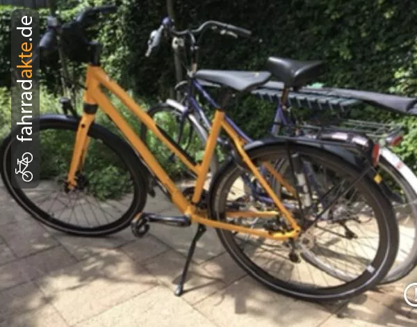 Kaga F3 5. 0 53 cm ochre yellow ladies bike