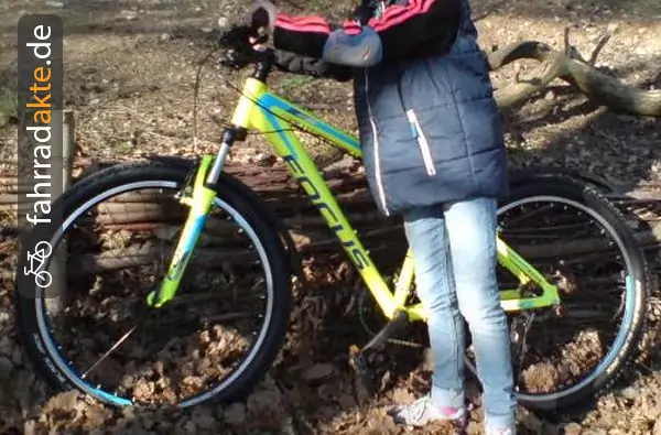 Mountainbik, Focus Raven Rookie 1. 0 neongelb (26&q