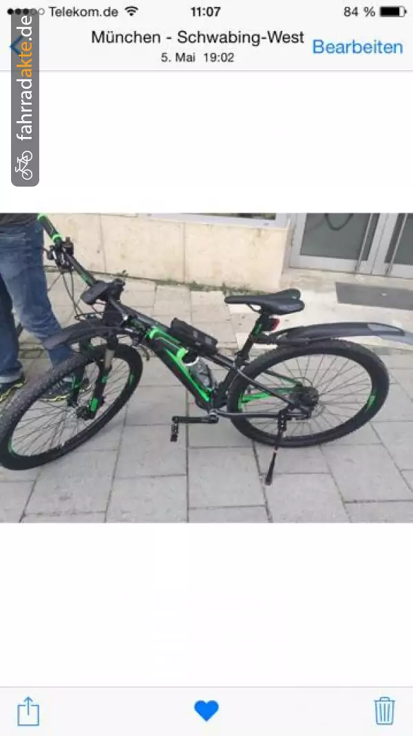 Mountainbike, 15" Cube Ltd. Race One 29, grey