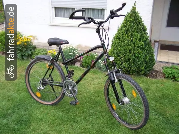 Mountainbike 26 Zoll stark umgebaut