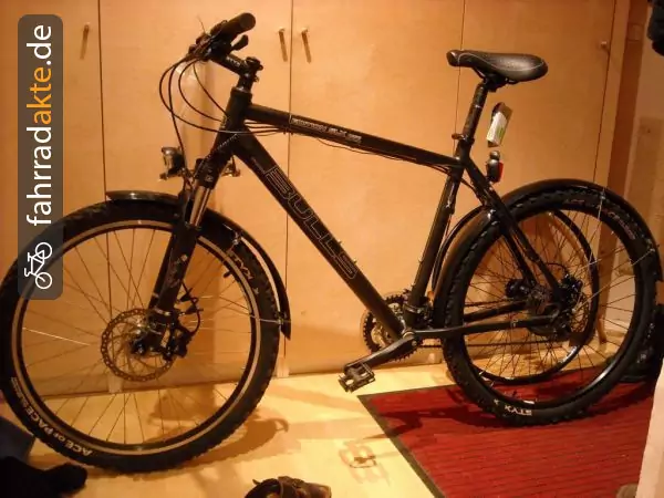 MTB 26er BULLS SLX Edition schwarz matt