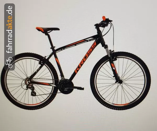 MTB Kross Hexagon 3. 0 schwarz rot (27, 5")