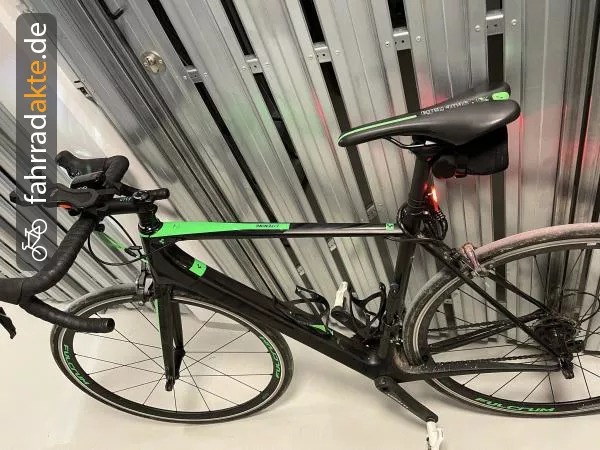 Rennrad Cube C:62 carb. `green 56 cm, M,