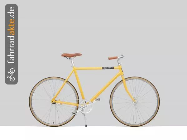 Yellow veloretti berlin bike